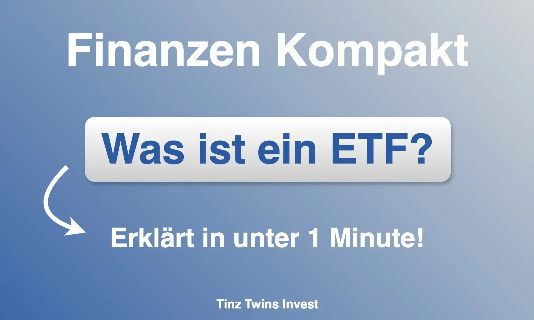 Was ist ein ETF?