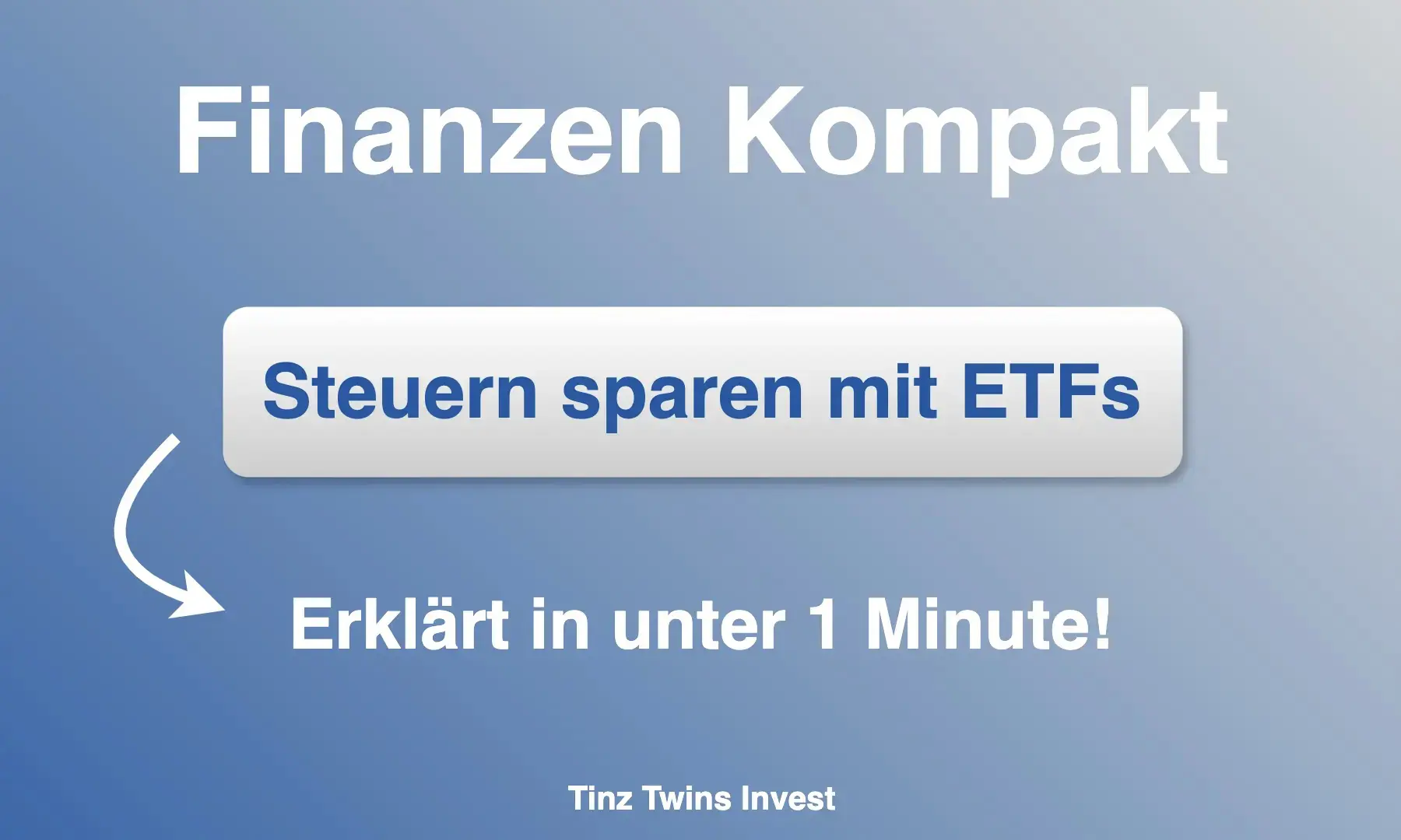 Steuern sparen mit ETFs